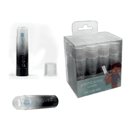 LOT DE 12 BATONNETS DE GOMME PENTONIC EN PVC