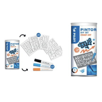 PILOT-STENCILS DIY SET STREET ART VERSION