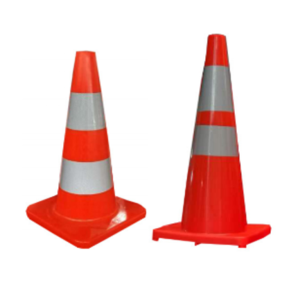 Cône de signalisation en PVC souple TCC